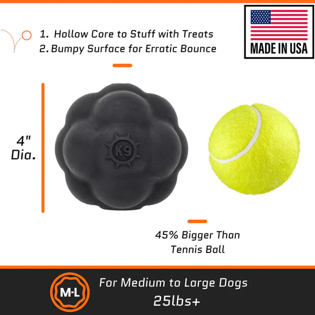 Monster k9 indestructible dog sales ball