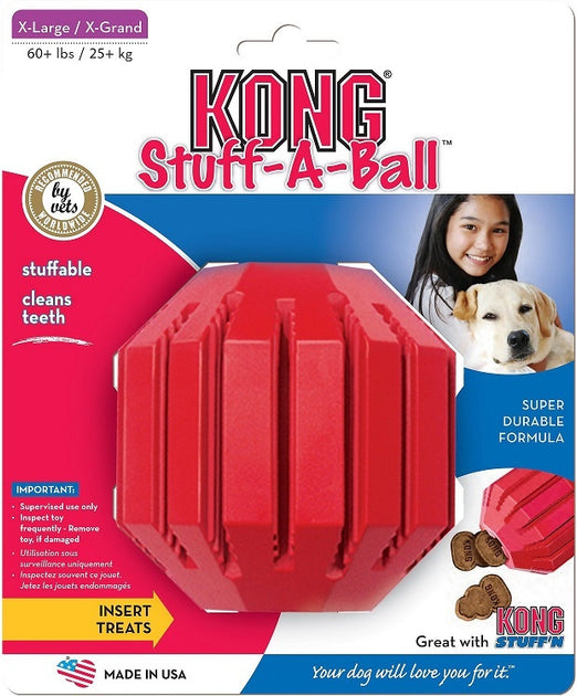 KONG Ball Dog Toy, Small, Red