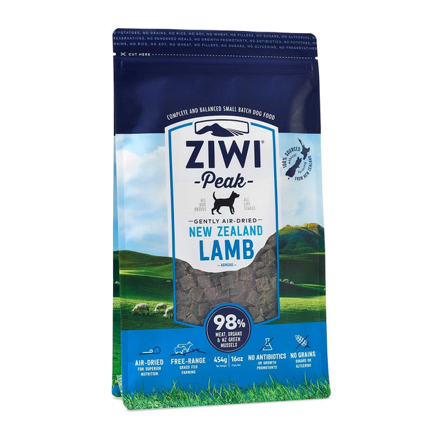 Ziwi Peak Air Dried Lamb Dog Food Barkley s Marketplace