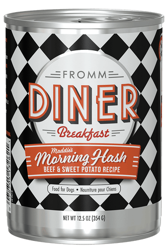 Fromm Diner Breakfast Maddie's Morning Hash Beef & Sweet Potato Recipe for Dogs (12.5 oz)