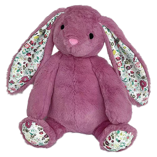 Petlou 15 Lavender Rabbit Plush Dog Toy