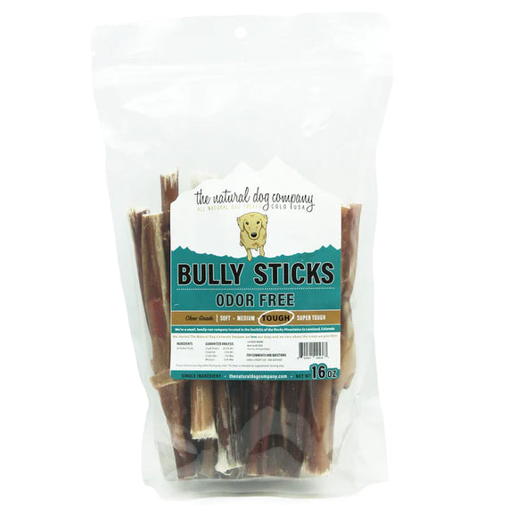 Tuesday's Natural Dog Company Odor Free Bully Sticks 6