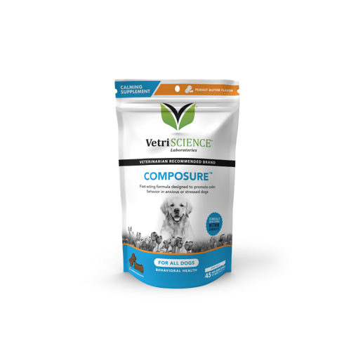 VetriScience Composure™ Dog Chews (Peanut Butter 45 Count)