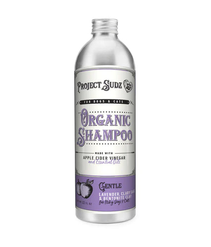 Project Sudz Gentle Lavender, Clary Sage & Bentonite Clay Shampoo for Dogs & Cats