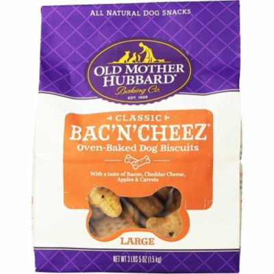 Old Mother Hubbard Crunchy Classic Natural Bac'N'Cheez Biscuits Dog Treats