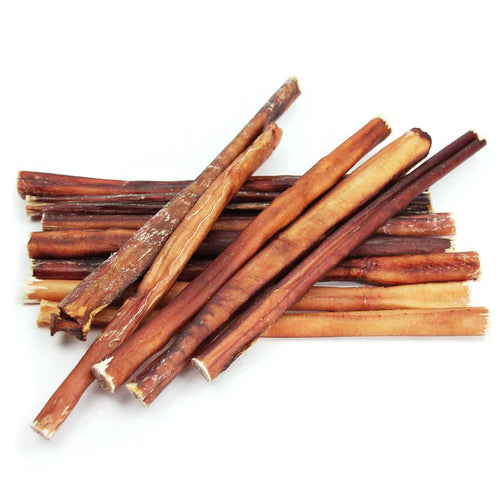 Tuesday's Natural Dog Company Thick Bully Sticks Odor Free Dog Treats (6 Bulk)