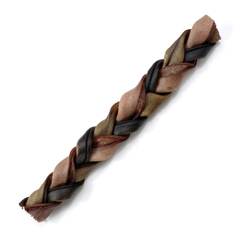 Tuesday's Natural Dog Company 12" Standard Braided Collagen Sticks For Dogs