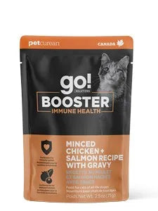 Petcurean Go! Booster Minced Chicken & Salmon Wet Cat Food