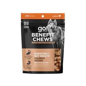 Petcurean Go! Solutions Benefit Chews Digestion + Gut Health Salmon Dog Treats (6 oz)