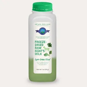 Shepherd Boy Farms Freeze-Dried Raw Goat’s Milk Super Greens Blend For Dogs & Cats