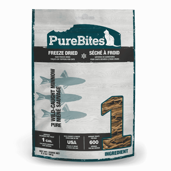 PureBites Minnow Freeze Dried Cat Treats