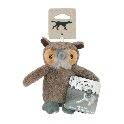 Tall Tails Baby Owl with Squeaker (5 Inches)