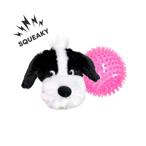 Patchwork Pet E's Respect the Hawk Plush Dog Toy