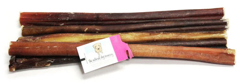 Tuesday's Natural Dog Company Thick Bully Sticks Odor Free Dog Treats (6 Bulk)
