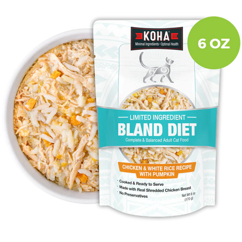 Koha Limited Ingredient Bland Diet Chicken & Rice Recipe for Cats (2.8 oz)
