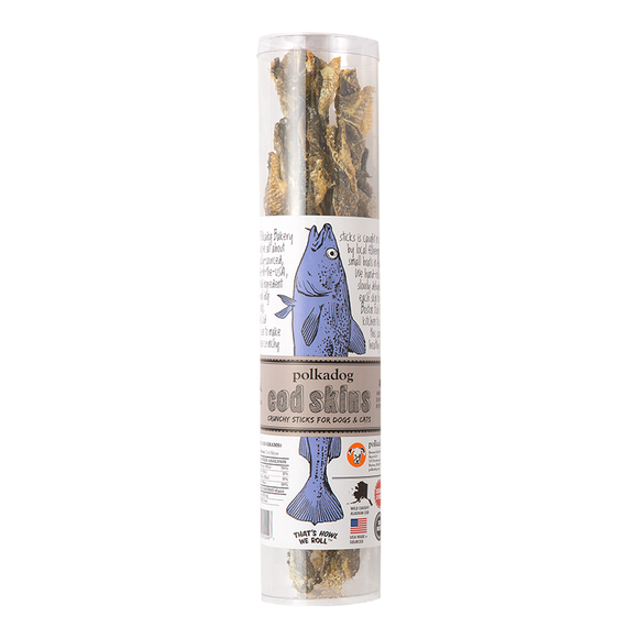 Polka Dog Bakery Cod Skins