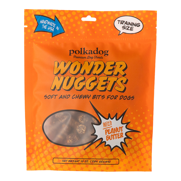 Polkadog Wonder Nuggets Peanut Butter Dog Treats (12 oz)