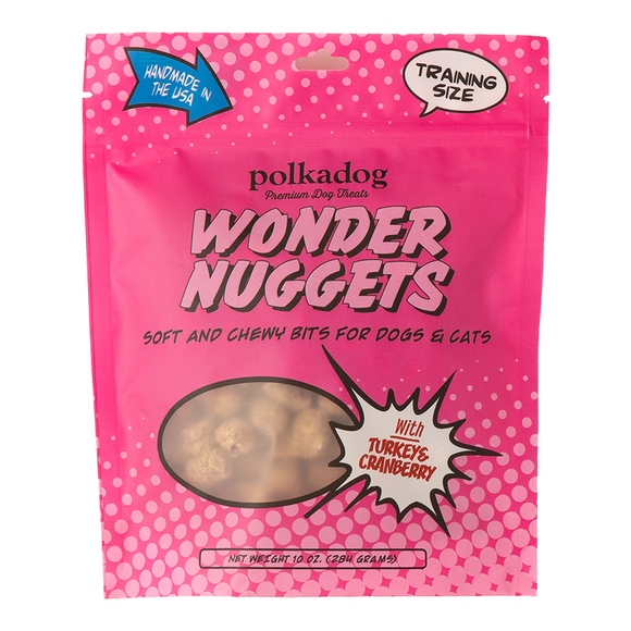Polkadog Polkadog Wonder Nuggets Turkey & Cranberry Dog Treats (12 oz)