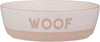 Mason Cash Woof Dog Bowl Cream 5.9 18.6oz