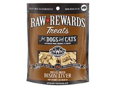 Northwest Naturals Freeze-Dried Bison Liver Treats for Dogs and Cats