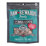 Northwest Naturals Freeze Dried Chicken Heart Treats for Cats and Dogs