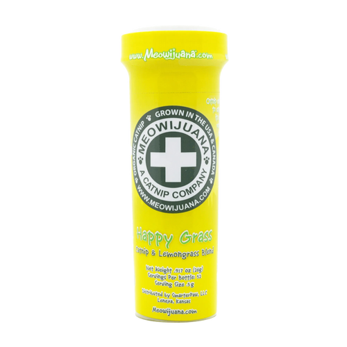 Meowijuana Happy Grass - Catnip & Lemongrass Blend (26 g)