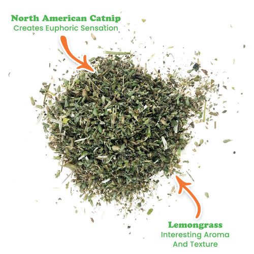 Meowijuana Happy Grass - Catnip & Lemongrass Blend (26 g)