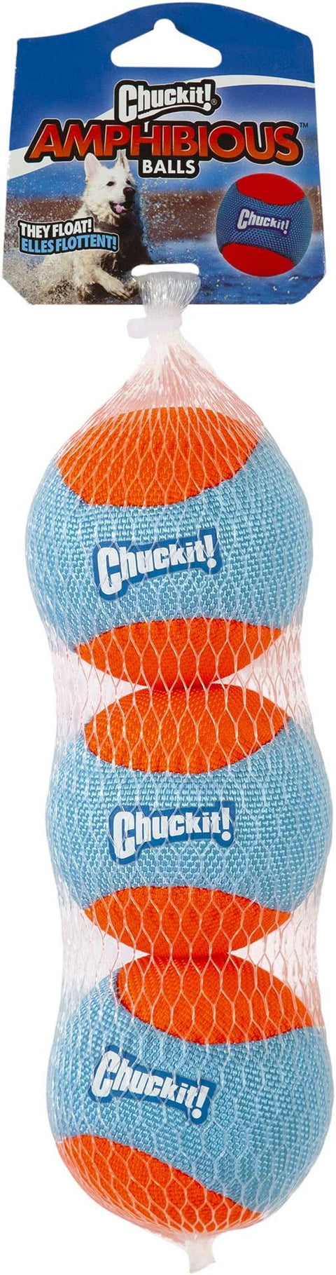 Chuckit Amphibious Balls 3pk