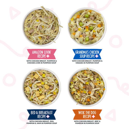 Weruva Meals 'n More Belly Belly Nice! Digestive Support Variety Pack Dog Food (3.5 Oz - 10pk)