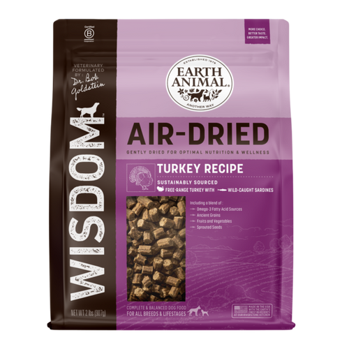 Earth Animal Wisdom Turkey Air Dried Dog Food