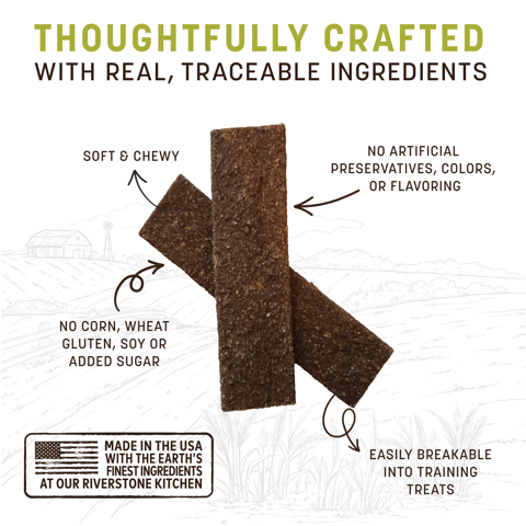 Earth Animal Wisdom™ Air-Dried From the Sea Recipe Jerky Dog Treats (4 oz)
