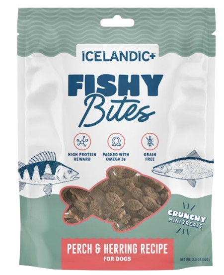 Icelandic Dog Fishy Bites Dog Treats 2oz