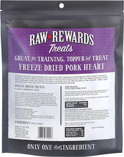 Northwest Naturals Freeze Dried Pork Heart Treats for Cats and Dogs