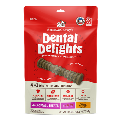 Stella & Chewy's Dental Delights Extra Small Dental Treats for Dogs