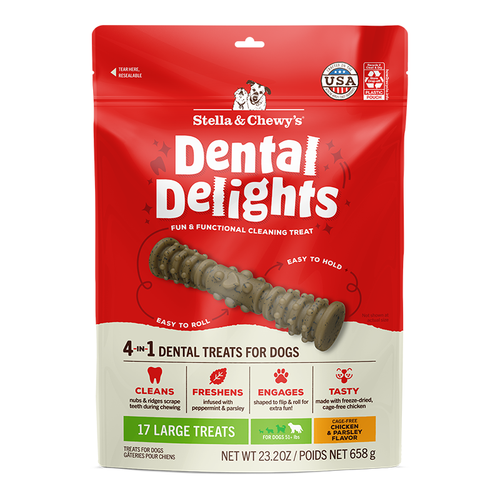 Stella & Chewy's Dental Delights Large Dental Treats for Dogs