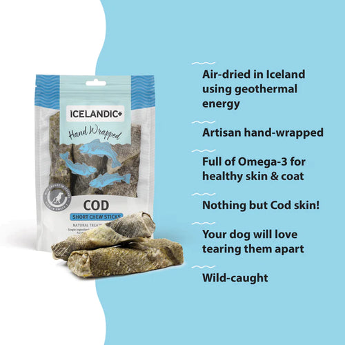 Icelandic+ Cod Chew Sticks