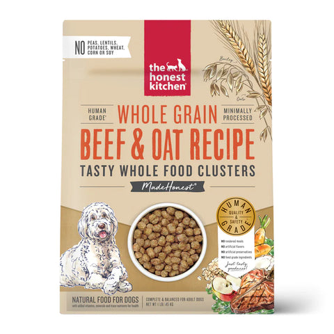 Honest Kitchen Whole Grain Beef & Oat Clusters