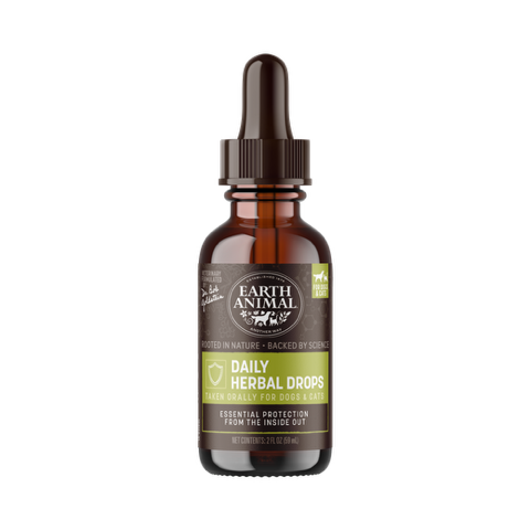 Earth Animal Daily Herbal Drops 2 oz.