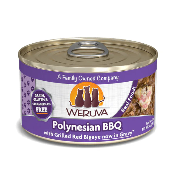 Weruva Polynesian BBQ With Grilled Red Big Eye Canned Cat Food