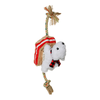 Tall Tails Holiday Polar Bear & Rope