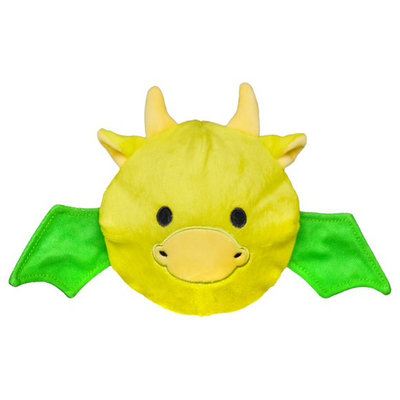 Patchwork Pet Prickles Dragon with Knight Dog Toy (5
