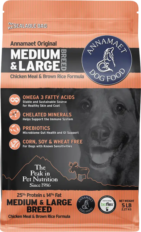 Annamaet Medium & Large Breed 25% Dog Food