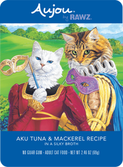 Aujou By RAWZ Aku Tuna & Mackerel Recipe Wet Cat Food
