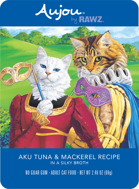 Aujou By RAWZ Aku Tuna & Mackerel Recipe Wet Cat Food