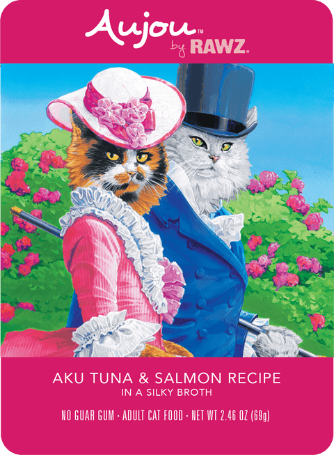 Aujou By RAWZ Aku Tuna & Salmon Wet Cat Food