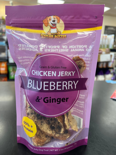 Dilly’s Poochie Butter Blueberry Chicken Jerky