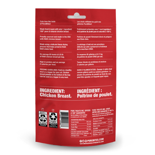 PureBites Freeze Dried Chicken Breast Cat Treats (0.6-oz)