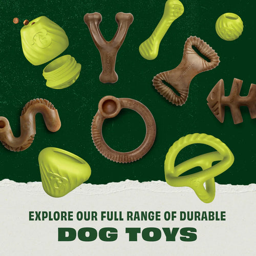 Benebone Rubber Ball Dog Toy (Medium)