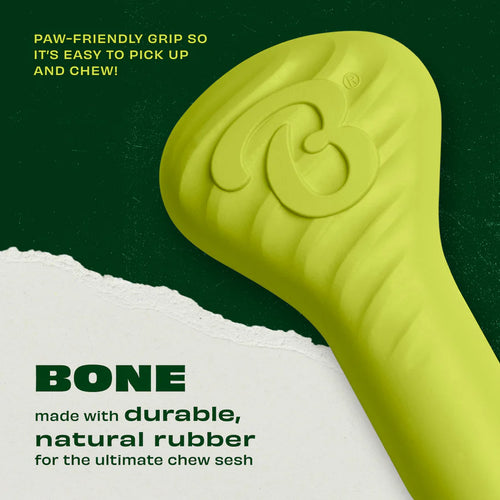 Benebone Rubber Bone Dog Toy (Medium)