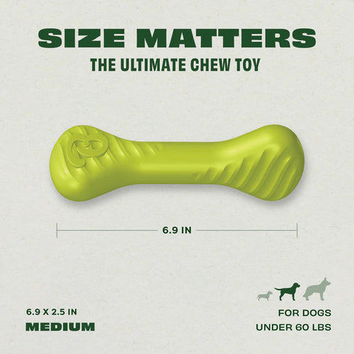 Benebone Rubber Bone Dog Toy (Medium)